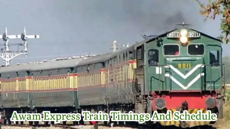 Karachi To Peshawar: Awam Express Train Timings And Schedule At 2024 (Updated)